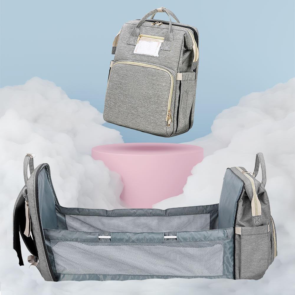 Sac à Langer Multifonctionnel "VoyageFacile" - Confort, Style et Polyvalence pour les Parents Actifs