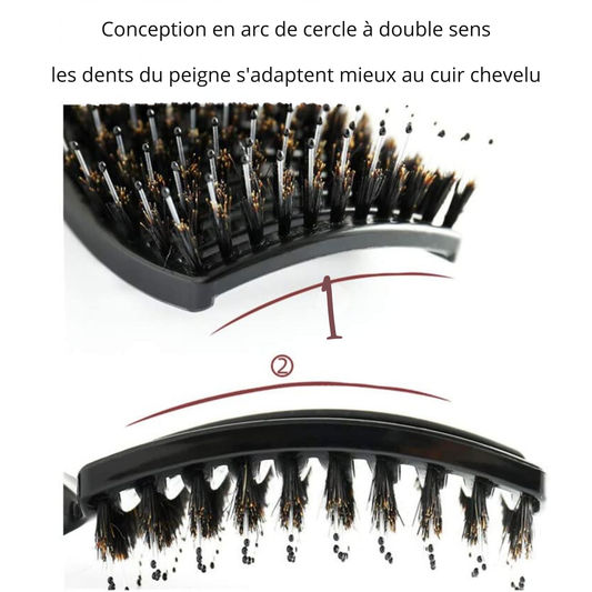 BROSSE LISSANTE, DÉMÊLANTE & MASSANTE