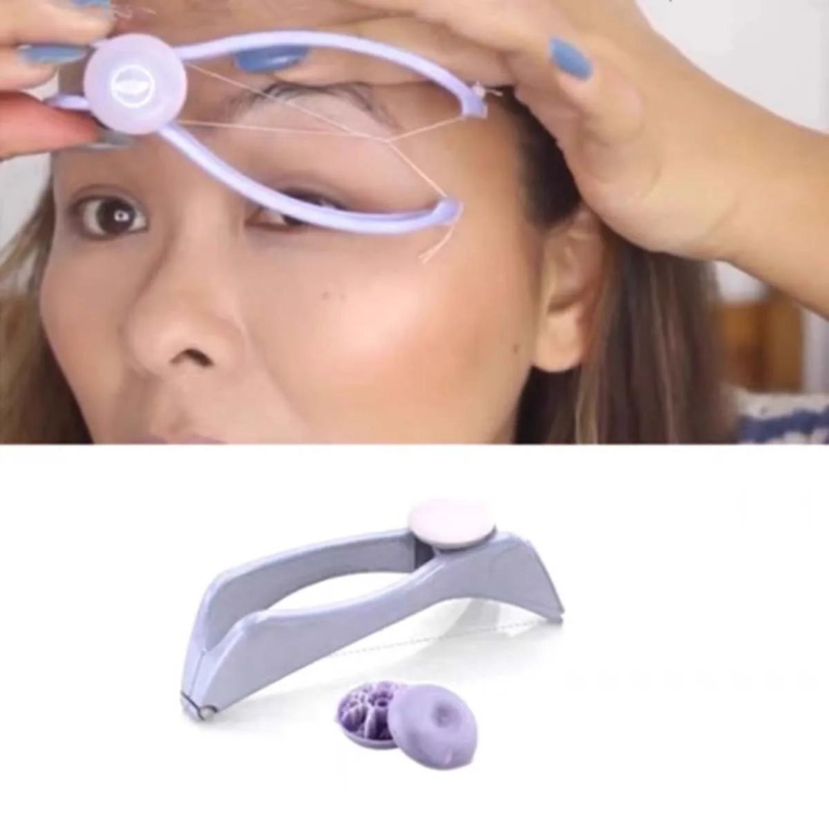 Épilateur Facial Portable - Parfait pour une peau lisse et douce