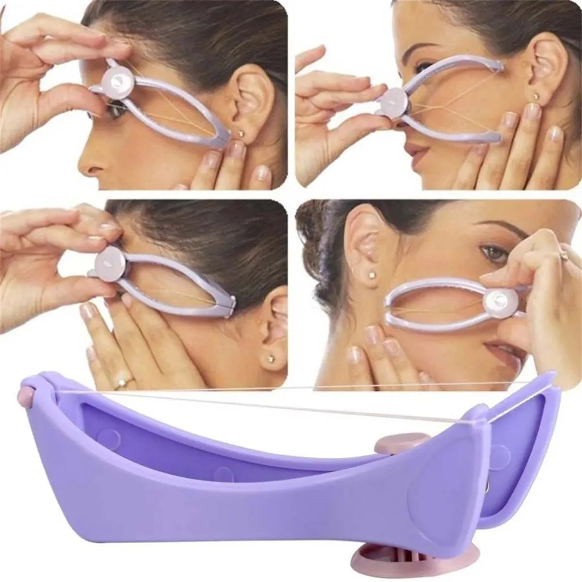 Épilateur Facial Portable - Parfait pour une peau lisse et douce