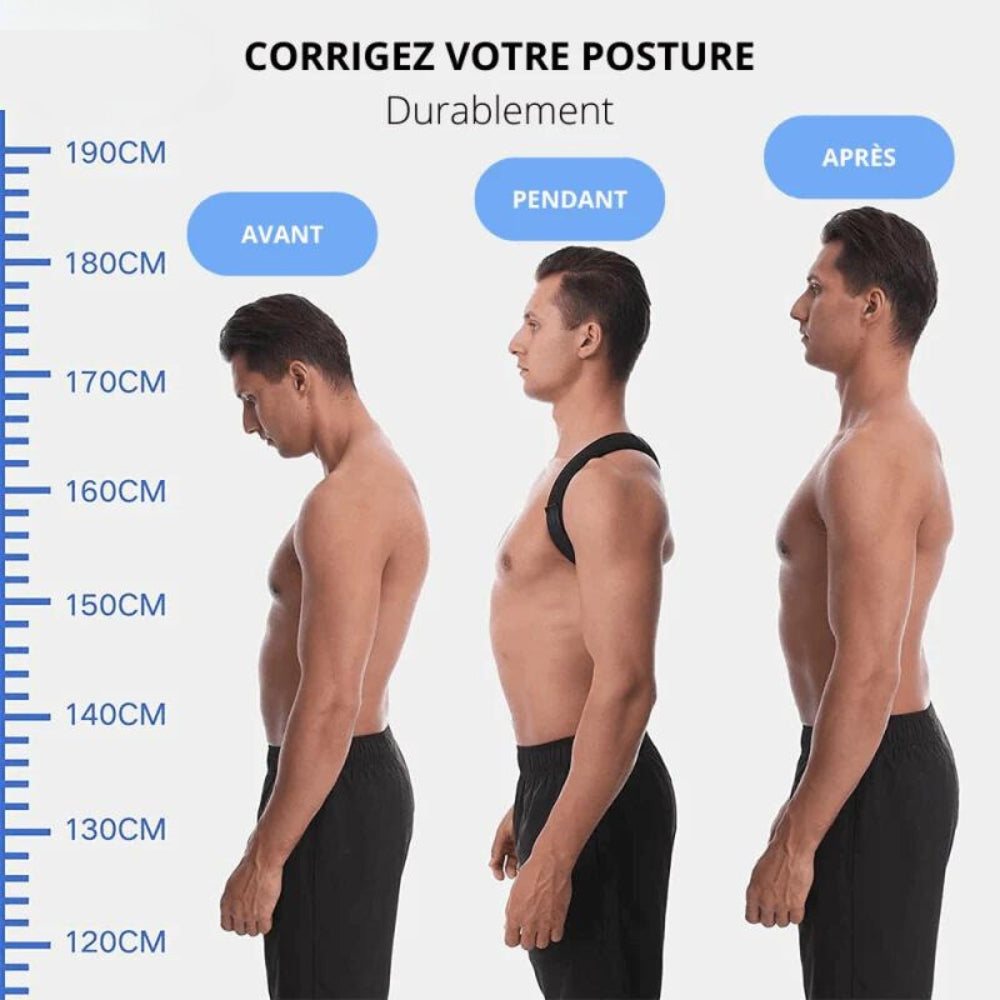 Correcteur de Posture - Soulagement & Amélioration de la Posture