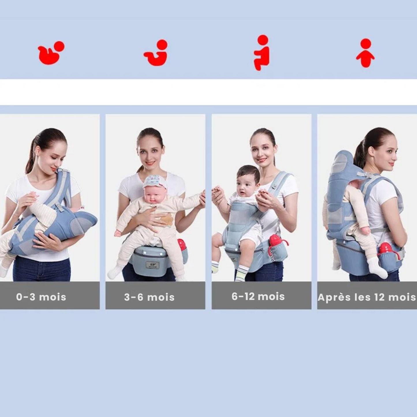 O'MyBaby - Le meilleur porte-bébé pour une sortie familiale confortable et sécurisée