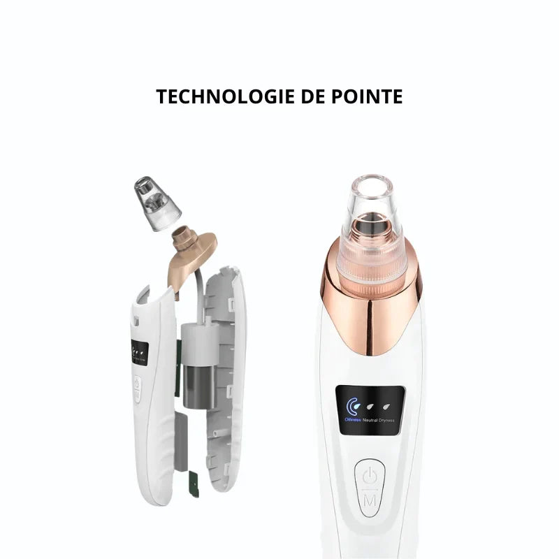 Aspirateur PureSkinVac - Nettoyage Profond et Douceur pour la Peau