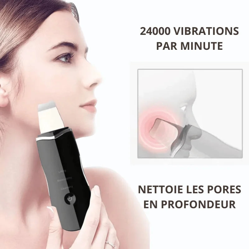 Épurateur Ultrasonique ClearPore - Nettoyage pour une Peau Parfaite