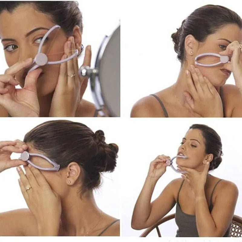 Épilateur Facial Portable - Parfait pour une peau lisse et douce