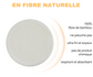 12 Cotons Démaquillants Lavables en Fibres de Bambou OmyClean™ - Doux, Écologiques et Efficaces